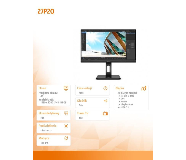 AOC 27P2Q - 649125 - zdjęcie 10